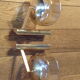 Pair of golden Sciolari House wall light