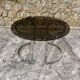 Mauro Pasquineli's circle line table for Steiner 1970