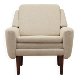 Cream armchair, Danish design, 1970s, production: Denmark