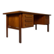 1960s Vintage Freestanding Danish Teak Writing Desk by Peter Løvig Nielsen