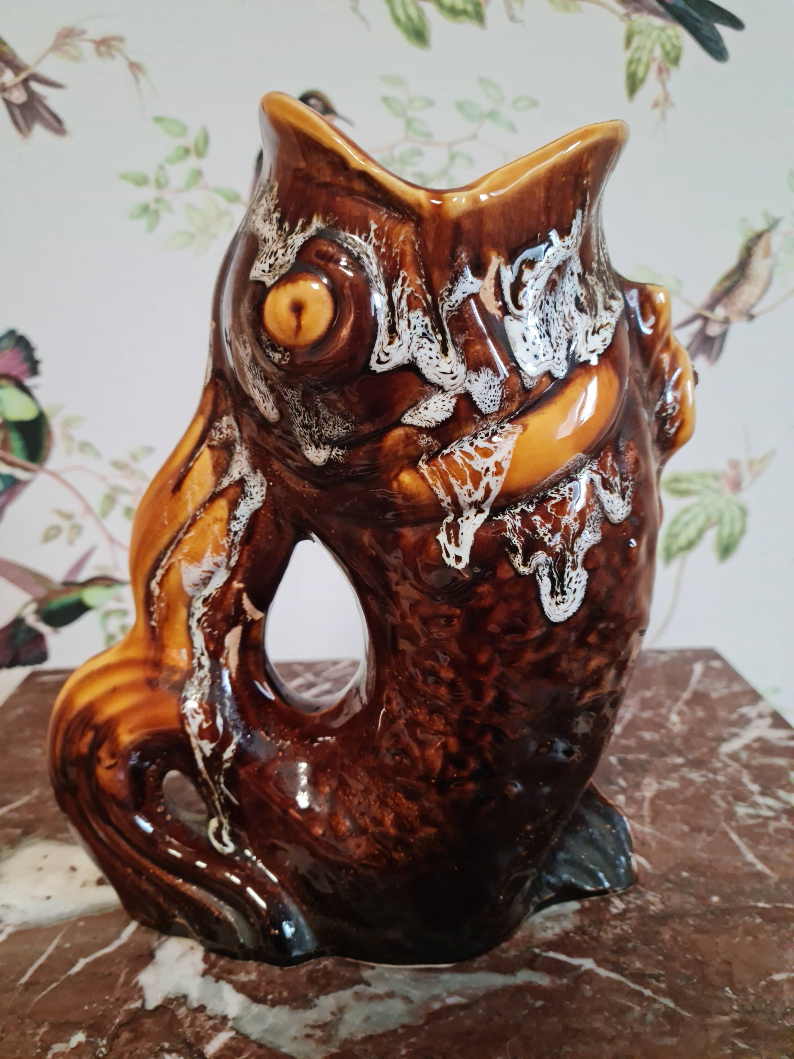 Pichet Glouglou signed Vallauris