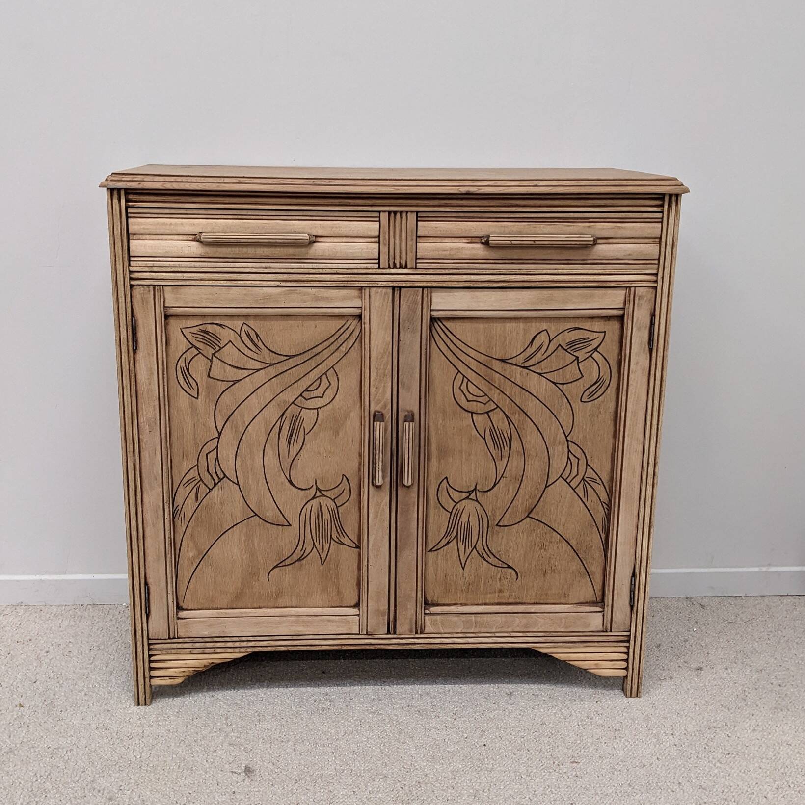 Vintage oak sideboard