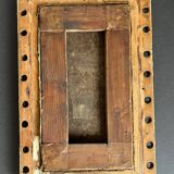 Small painting: oil on old canvas