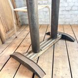 Old 50s oak bistro table