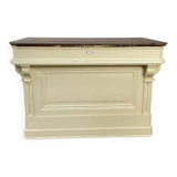 1900s solid oak counter