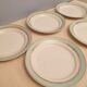 Suite de 5 assiettes Lunéville