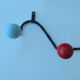 Wall-mounted coat rack, vintage