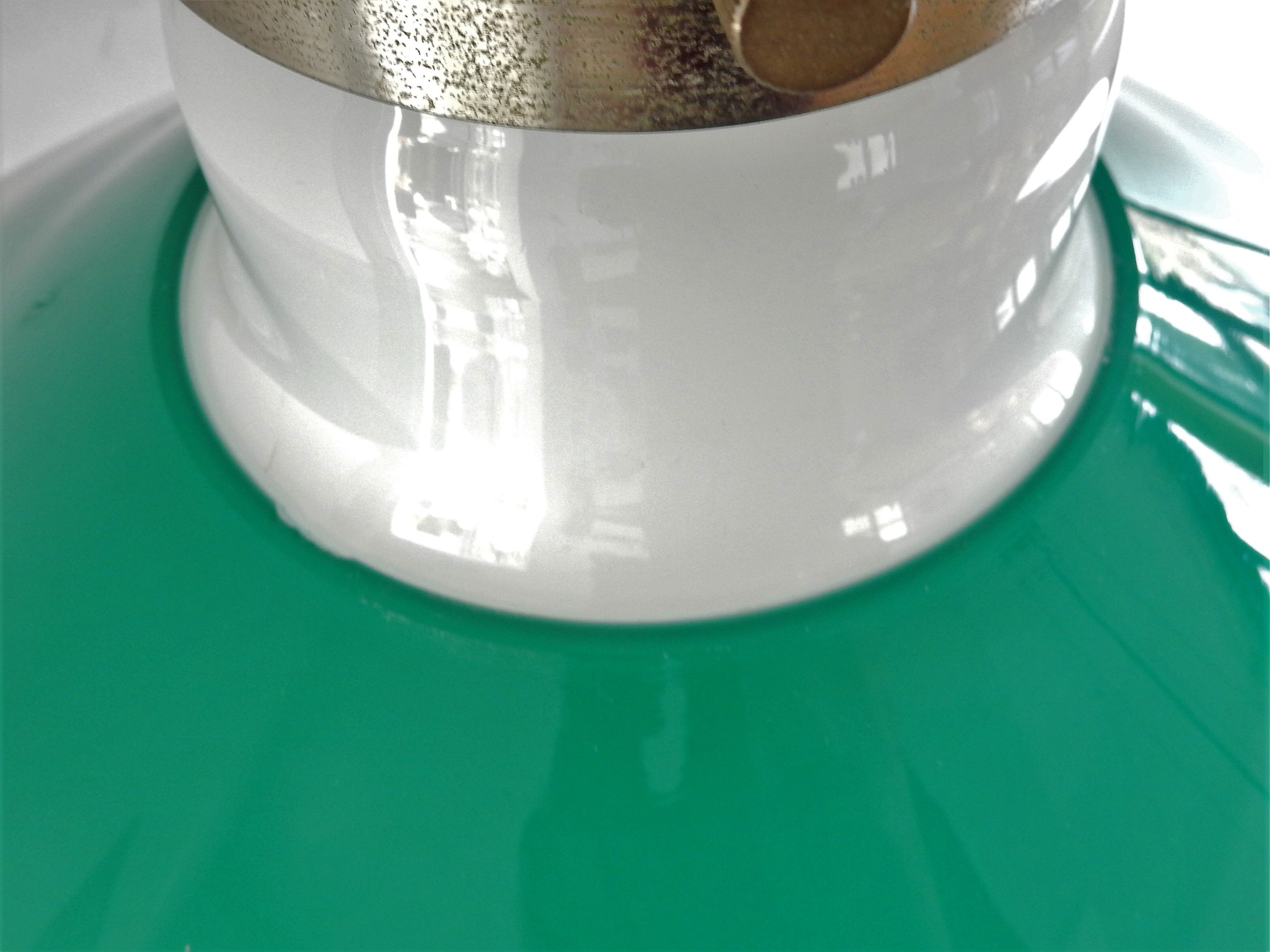 Murano glass pendant lamp by Alessandro Pianon, for Vistosi, Italy 1960