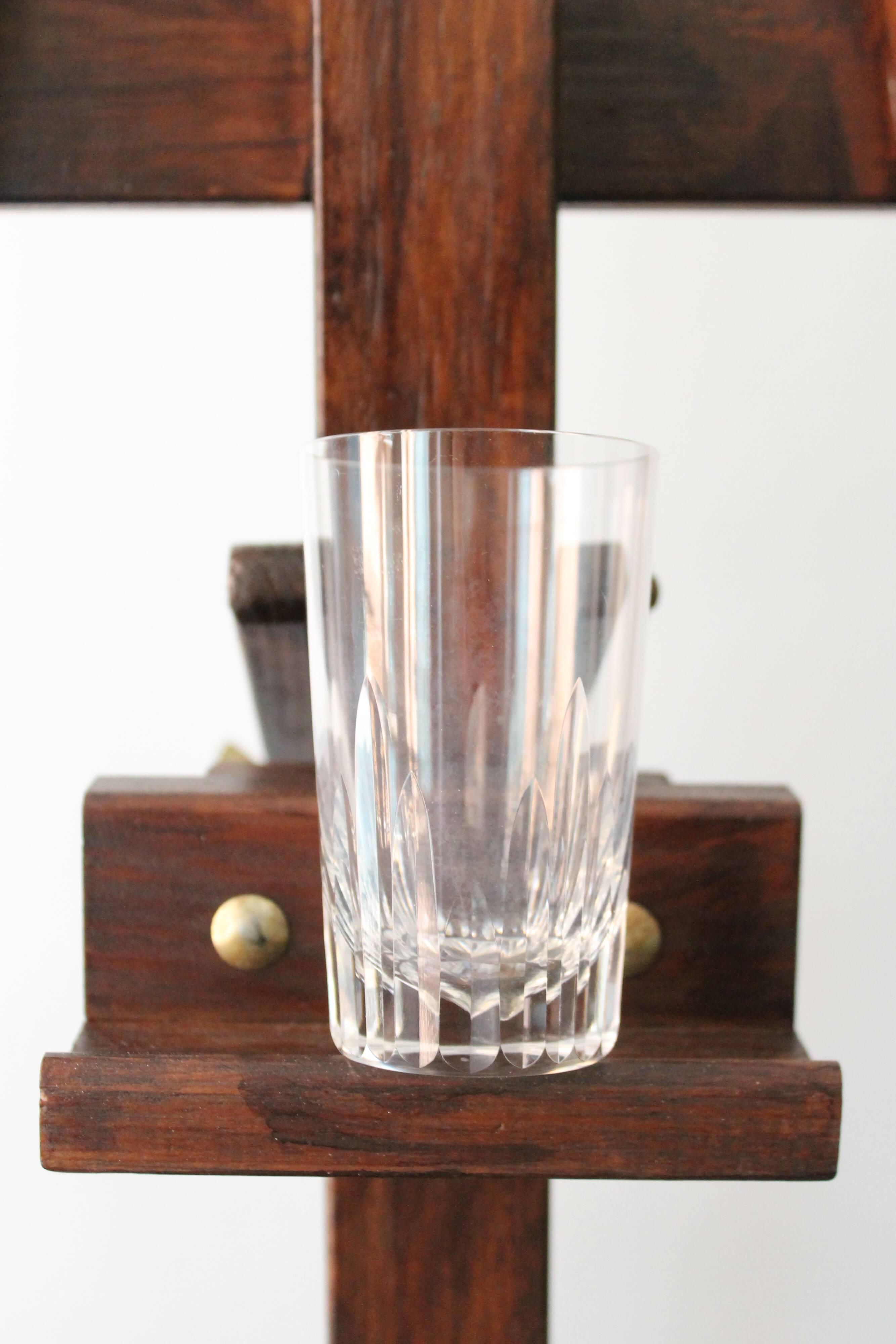 Baccarat set of four Spear model glasses