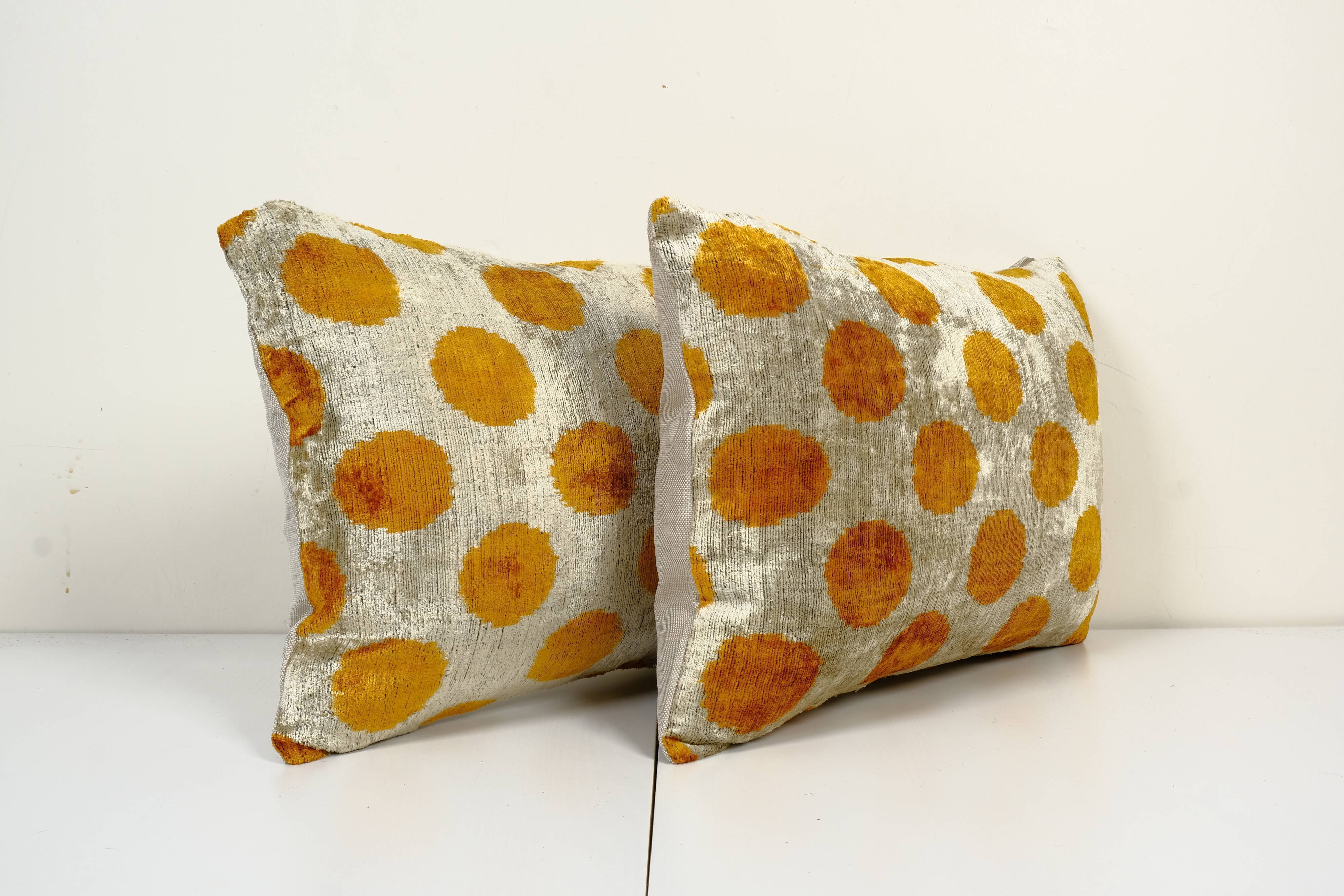 Pair of cushions