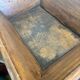 Large vintage wooden dough trough – 65 × 50 cm