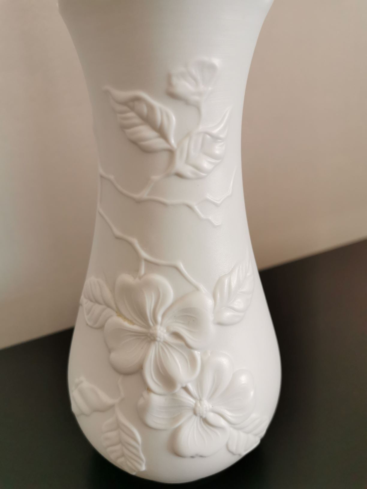 Kaiser West Germany white biscuit vase