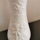 Vase biscuit blanc Kaiser West Germany