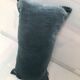 Vintage old velvet cushion