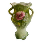 Art Nouveau vase by Gustave de Bruyn Fives of Lille