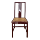 Set of 7 lacquered and caned chairs 1980 MONTINA SPA Italy