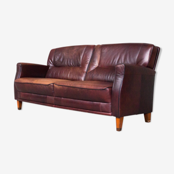 Sofa in sheep leather