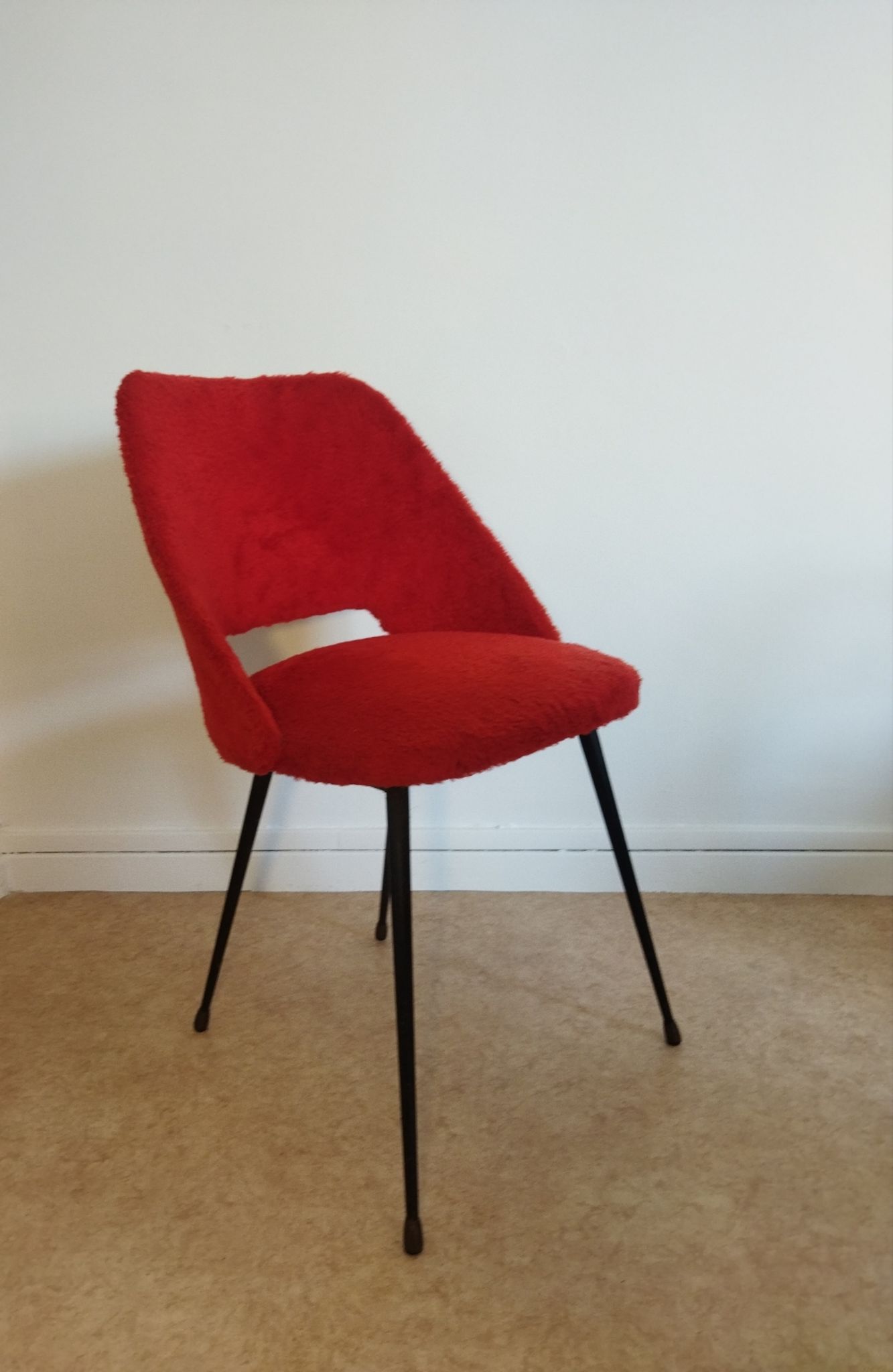 Chaise moumoute