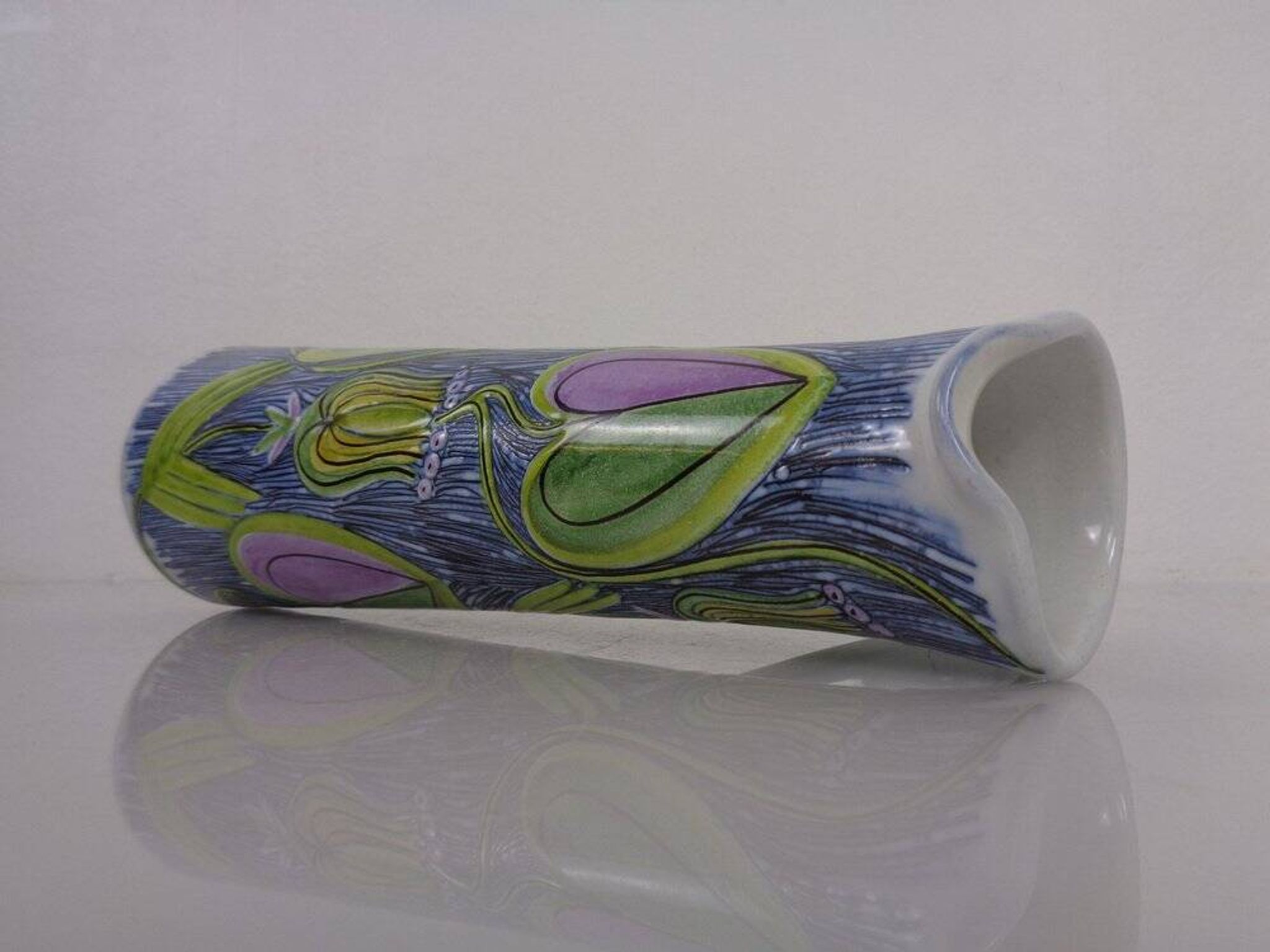 Studio Ceramic Jug from Laholm Keramik, Sweden, 1960s