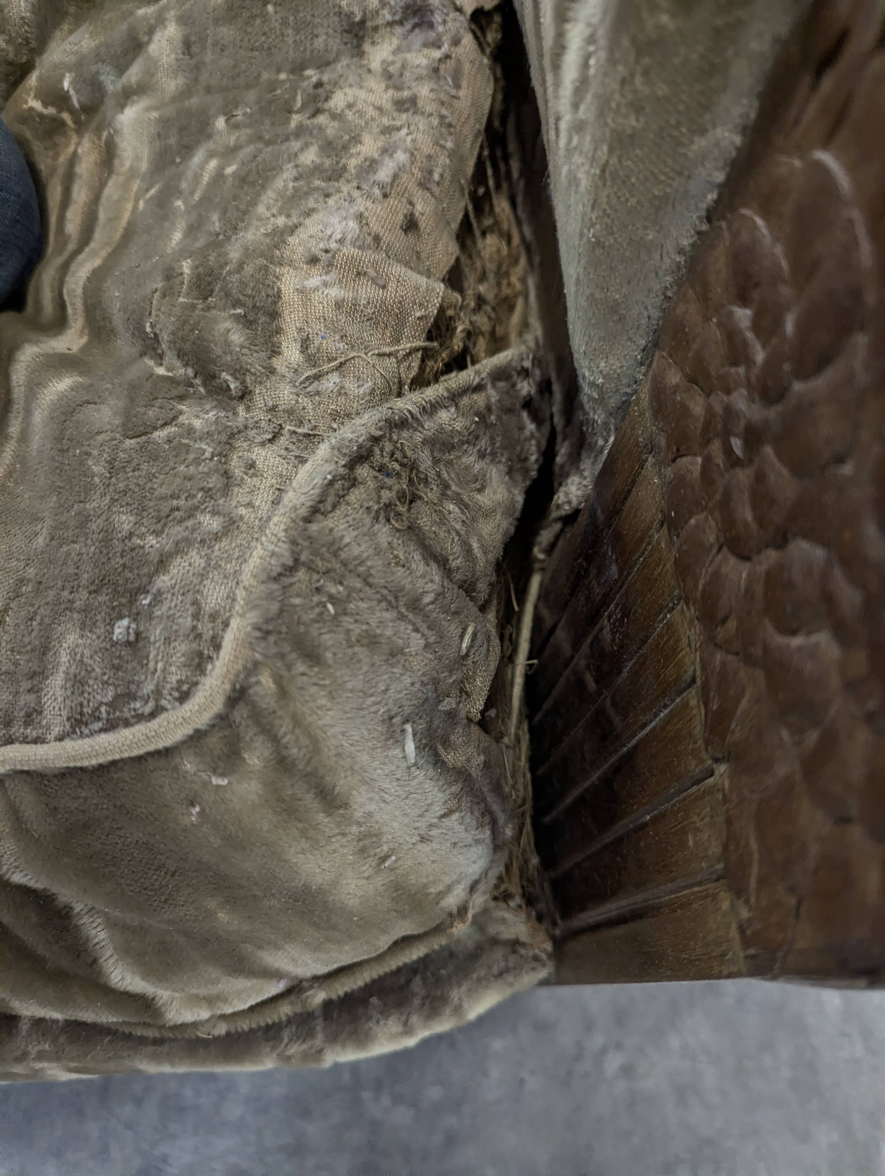 Art Deco armchair by Maurice Dufrêne in Mahogany