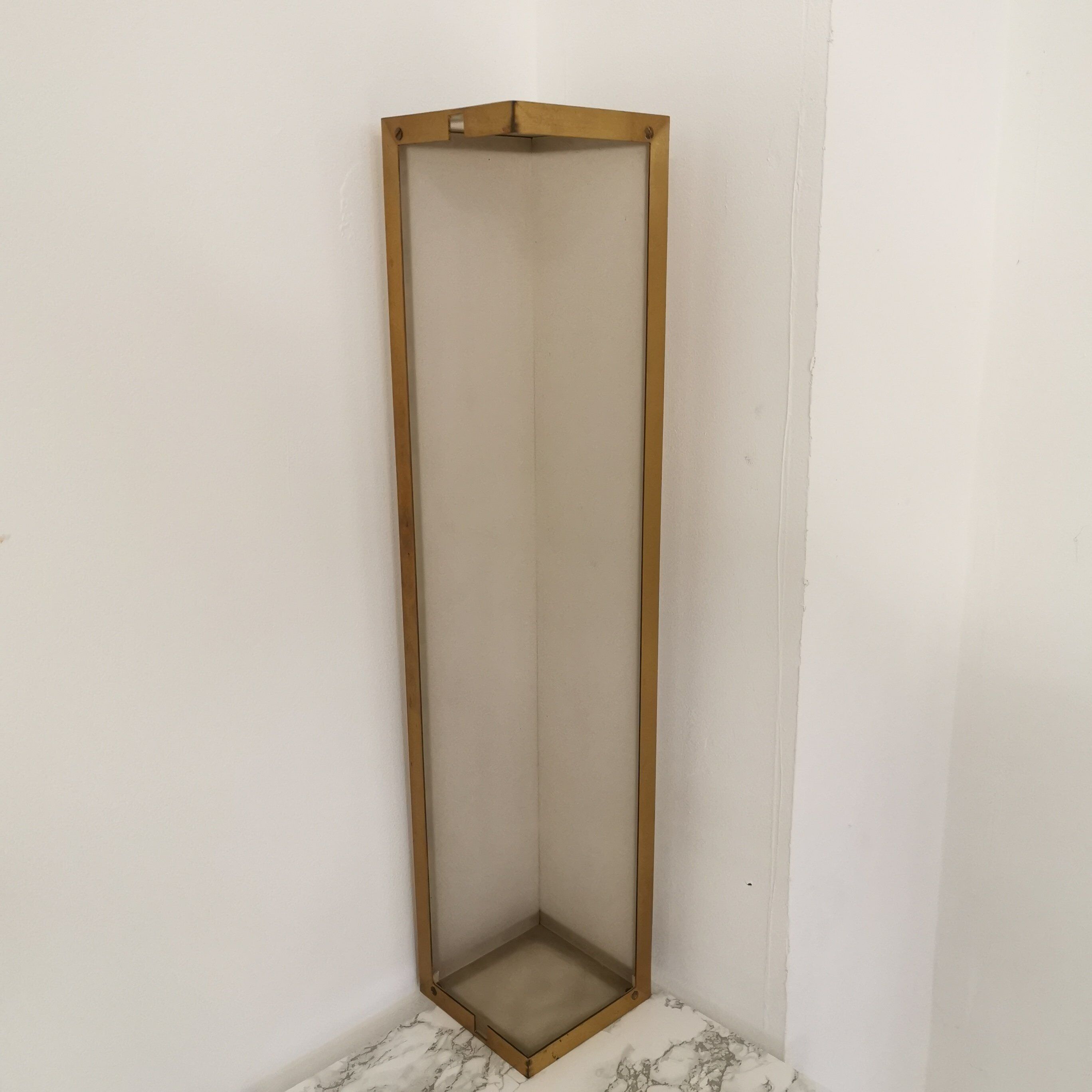 Pair of vintage Perzel angle wall light