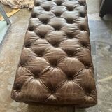 Chesterfield leather sofa
