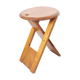 Folding wooden stool Suzy by Adrian Reed design
