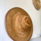 Chapeau rotin décoratif