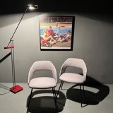 Duo of chairs barrel 1950