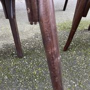 4 vintage bistro chairs