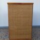 Commode rotin et bambou, 80's