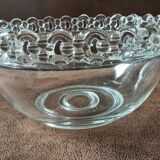 Crystal salad bowl