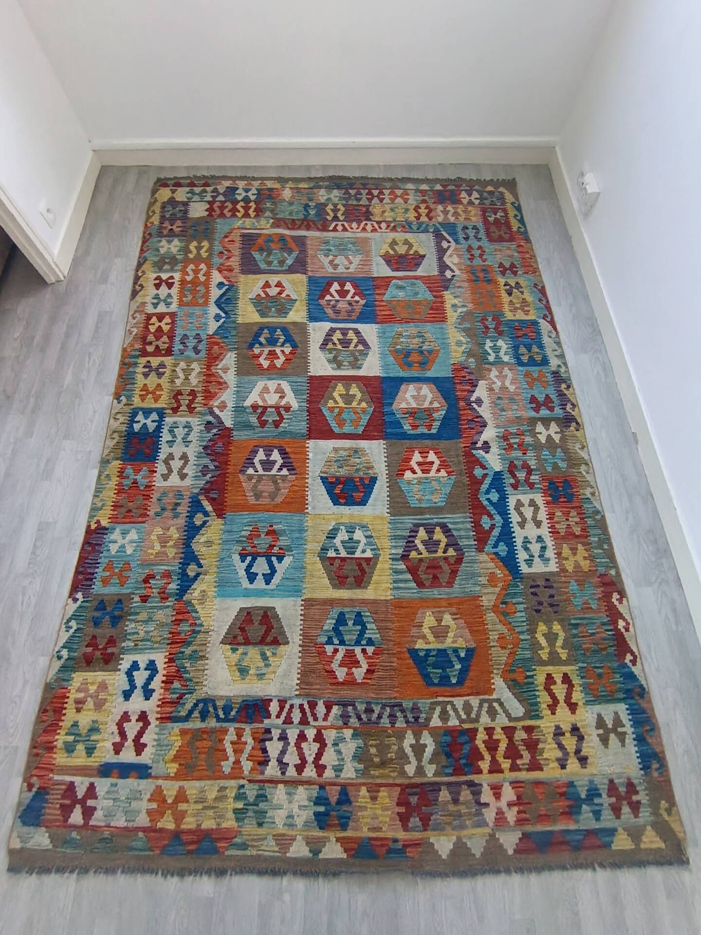 Kilim Afgan fait main