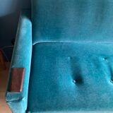Velvet sofa