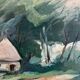 Tableau "La maison en pleine forêt"