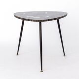 2 Rockabilly Vintage Side Tables 1960s