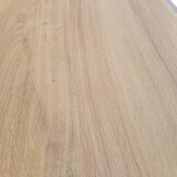 Antique Aerogommer bistro restaurant table with cast iron legs