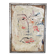 Modern Abstract Painting, Acrylic on Wood, Framed