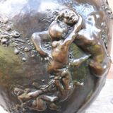 Art Nouveau Bronze Planter, by Joseph Chéret