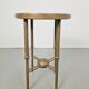 Table d'appoint ronde en cuivre Art Déco par P. Cool, 1933