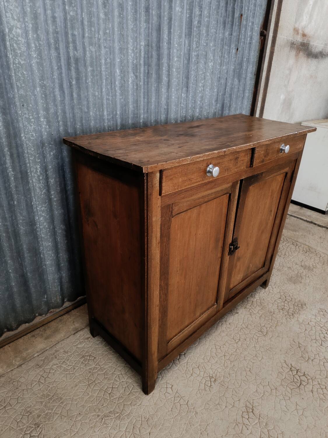 Parisian vintage wooden sideboard