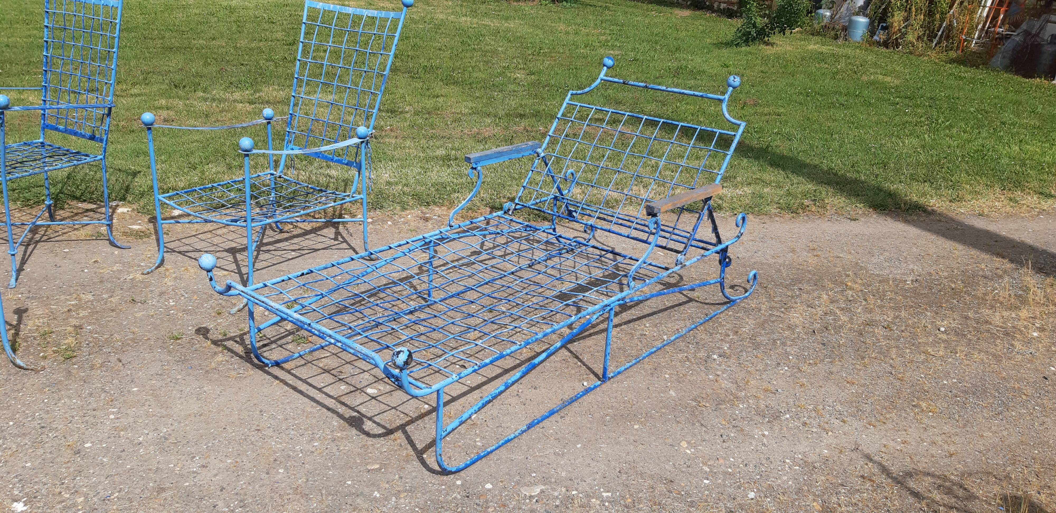 Forged Iron Garden Salon 1960