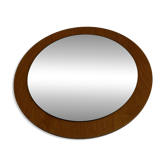 Minimalist brown mirror, 1960s