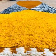 Handmade wool runner rug 300cmx70cm