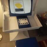 Prisunic dressing table and stool