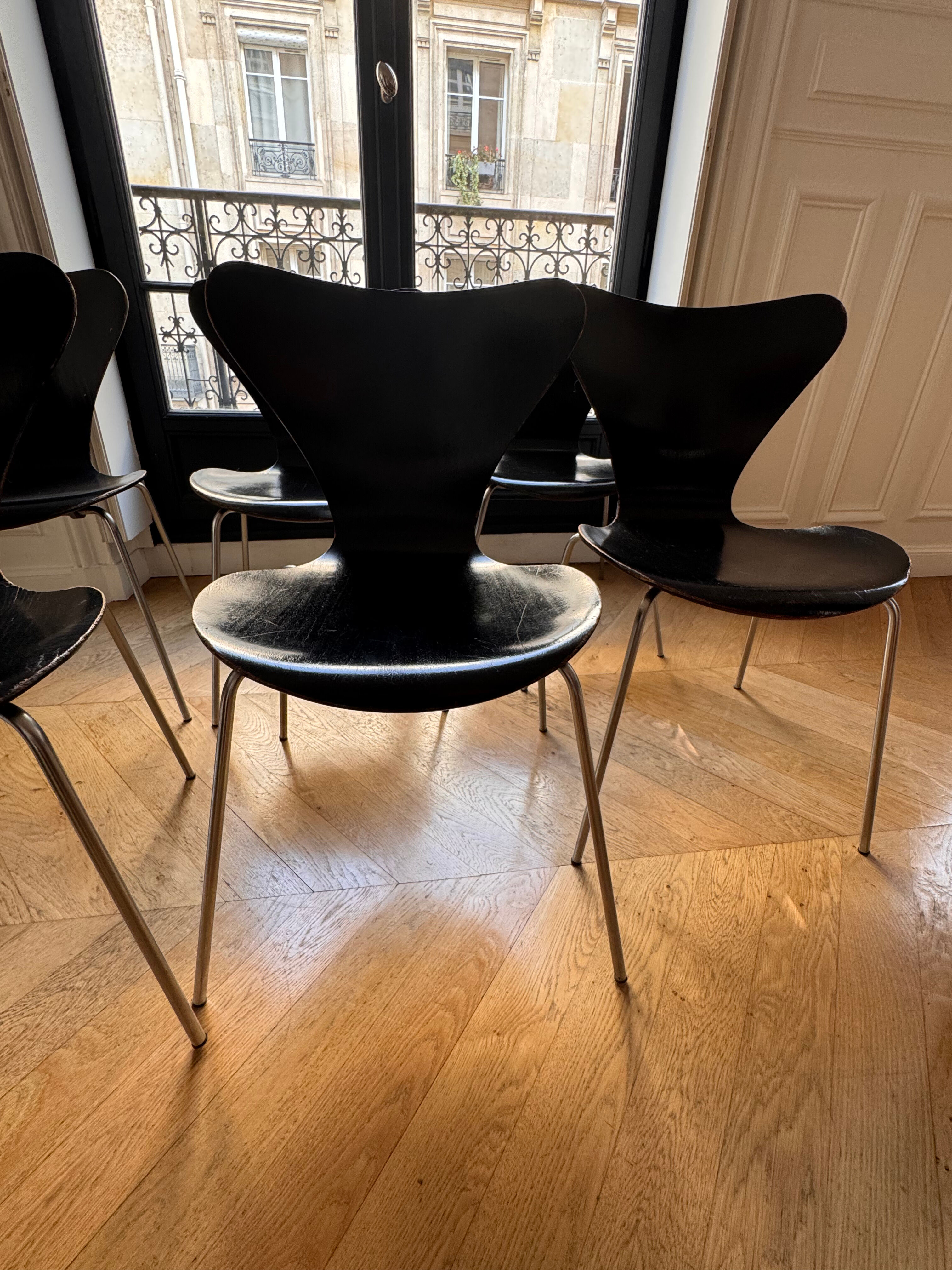 6 Ant Chair, Danish designer Fritz Hansen, 1968