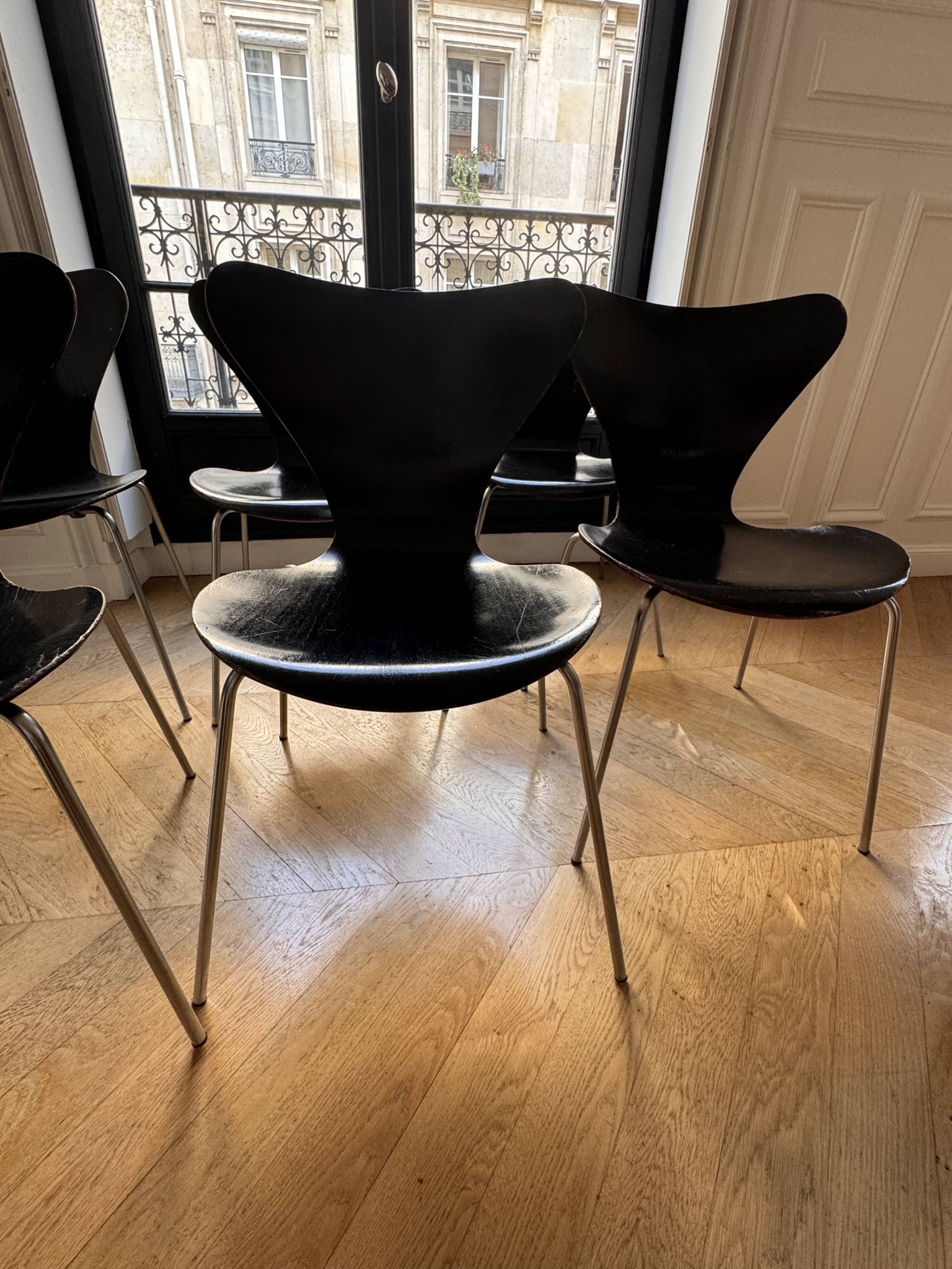 6 Ant Chair, Danish designer Fritz Hansen, 1968