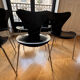 6 Ant Chair, Danish designer Fritz Hansen, 1968