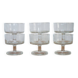 6 cavalier champagne glasses