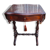 Table d appoint N3 acajou
